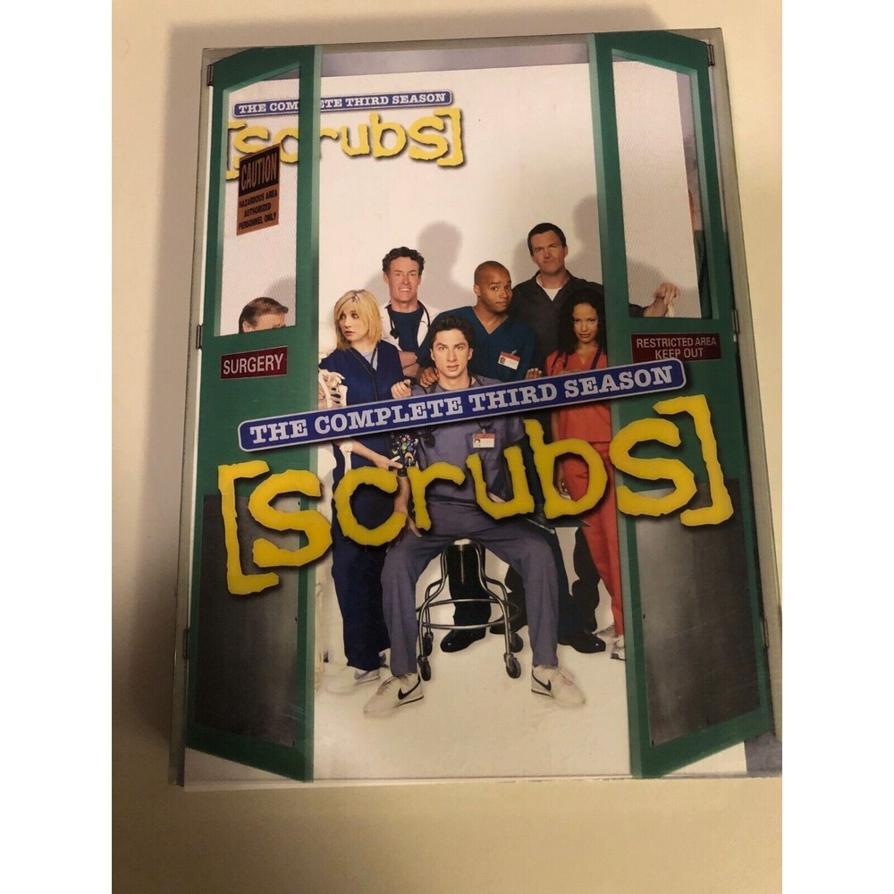 Scrubs - The Complete Third Season 3 DVD Set Great Condition